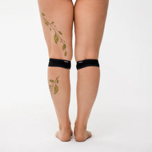 Lataa kuva Galleria-katseluun, Queen kneepads -Slides nude black