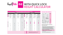 Load image into Gallery viewer, Lupit pole Classic G2 quick lock, black, 45mm