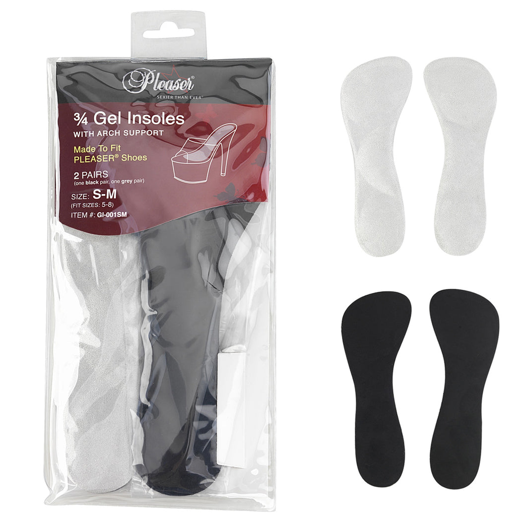 Gel Insoles w/ Arch Support