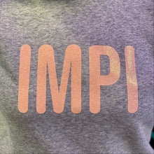 Load image into Gallery viewer, IMPI HOODIE CROP GRAY
