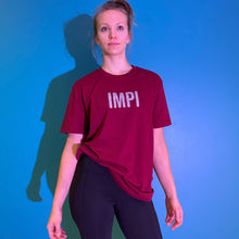 Load image into Gallery viewer, IMPI T-SHIRT BLACK (DIFFERENT PRINT OPTIONS)
